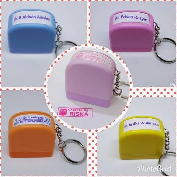 

Terlaris STEMPEL NAMA PROFESI GANTUNGAN KUNCI UKURAN KOTAK Termurah