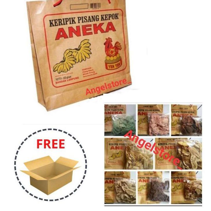 

Original Keripik Pisang Kepok Coklat Aneka YenYen Lampung 225 gr Keripik Pisang Coklat Aneka Asli Lampung
