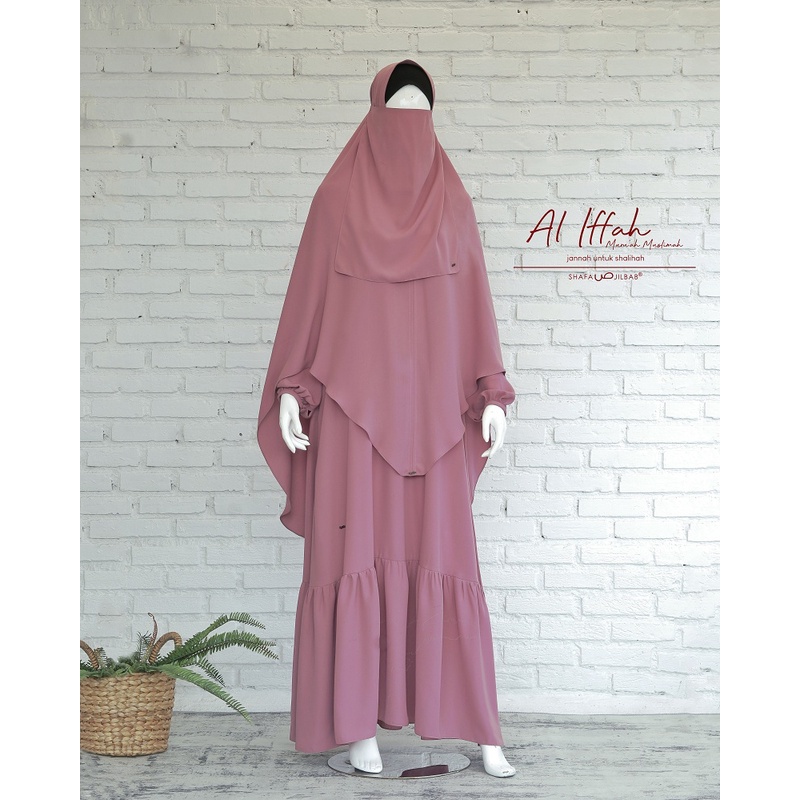 Al Iffah (Gamis & Khimar Dijual Terpisah) - Shafa Jilbab