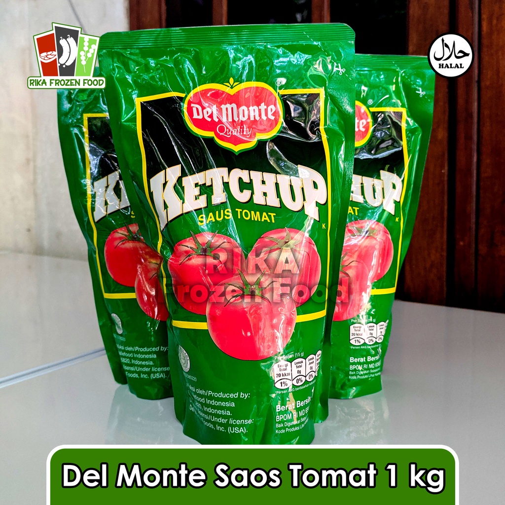 

Del Monte Ketchup Saus Tomat 1 Kg