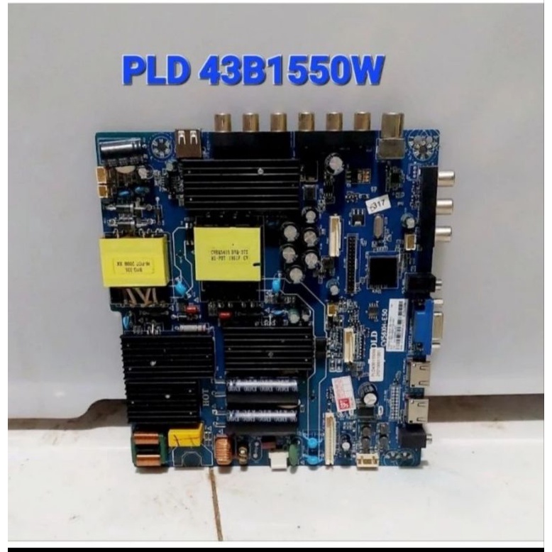 MB - MAINBOARD - MESIN TV LED POLYTRON PLD 43B1550 - PLD43B1550W
