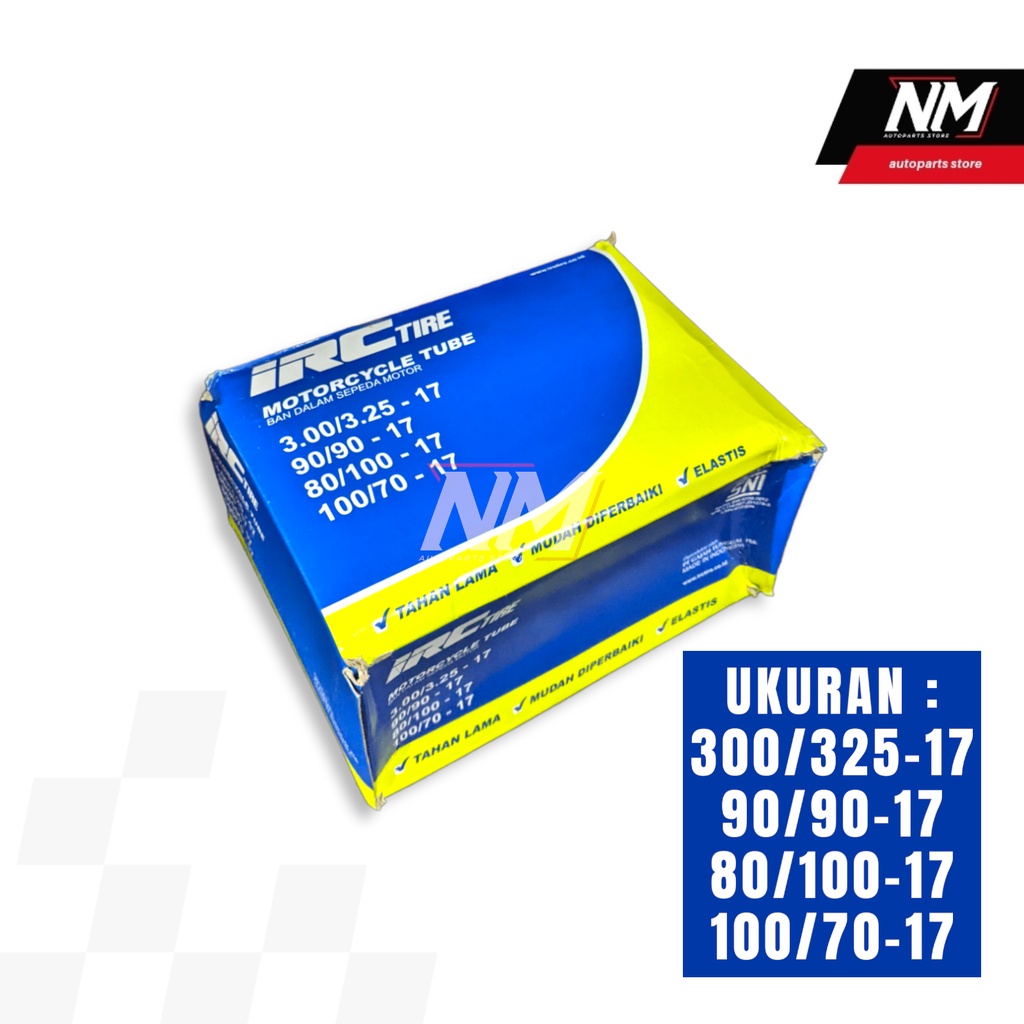 Ban Dalam Motor IRC Ring 17 Ukuran 300/325-17 90/90-17 80/100-17 100/70-19