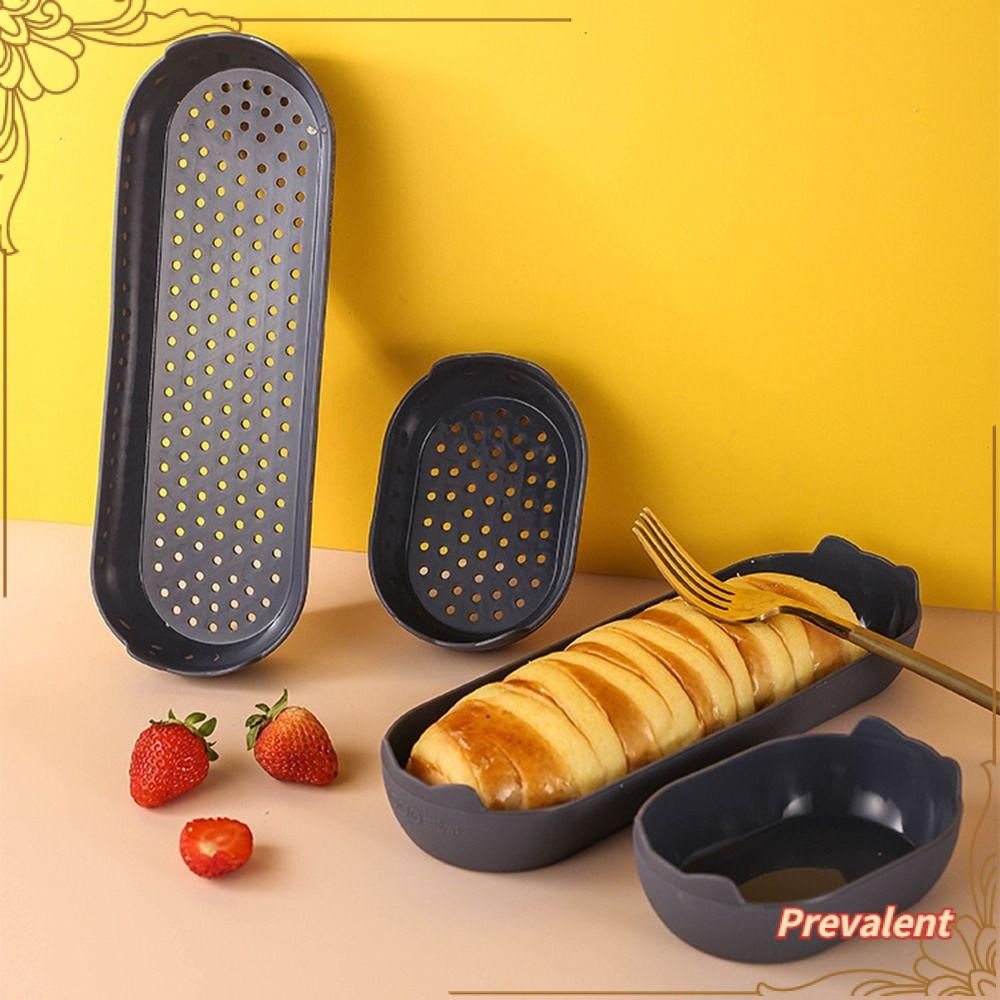 Preva 4Pcs Loyang Silikon Kue Bakeware Pastry Dish Alat Panggang Roti Pizza Pie