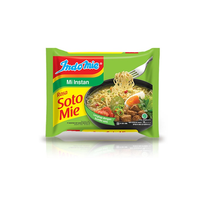 

Indomie Rasa Soto Mie / Mie Instan 70 Gr