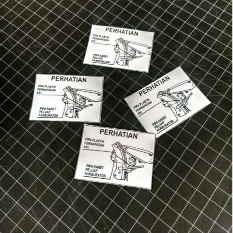 stiker rangka honda cb 100 125