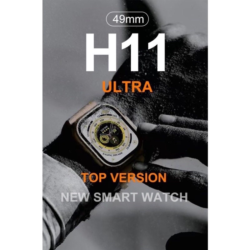 H11 Ultra  + Smartwatch latest version GARANSI 6 BULAN H11 plus watch ultra series hello watch gen 2