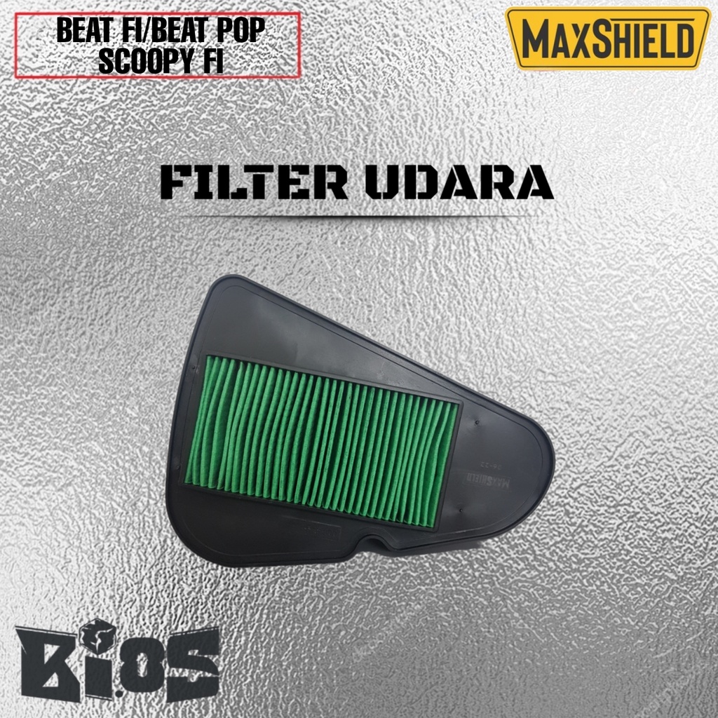 FILTER UDARA MAXSHIELD SARINGAN UDARA MOTOR HONDA SEMUA VARIAN LENGKAP