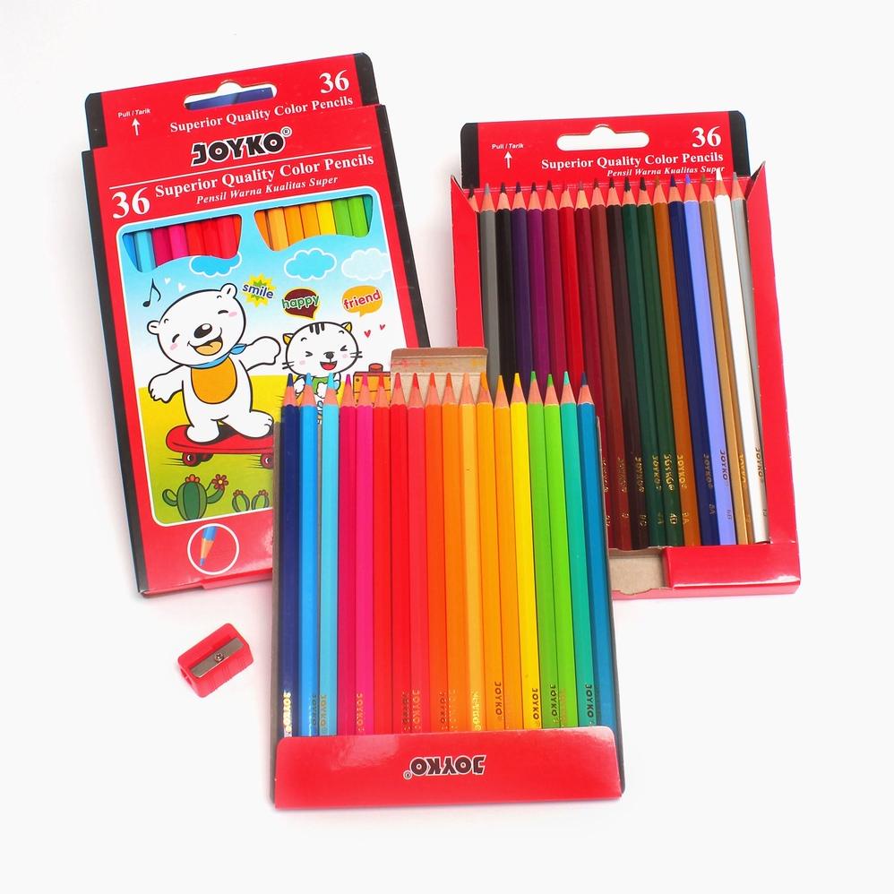 

Model Baru - Joyko - Pensil Warna Cp-36Pb Pencil Color - Set ,,