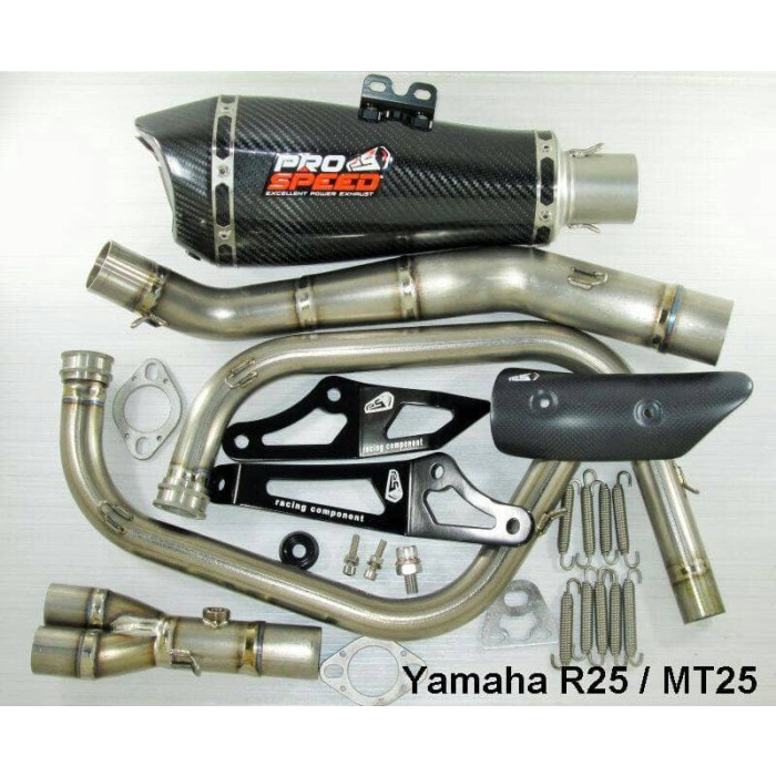Knalpot Prospeed Predator Titanium R25