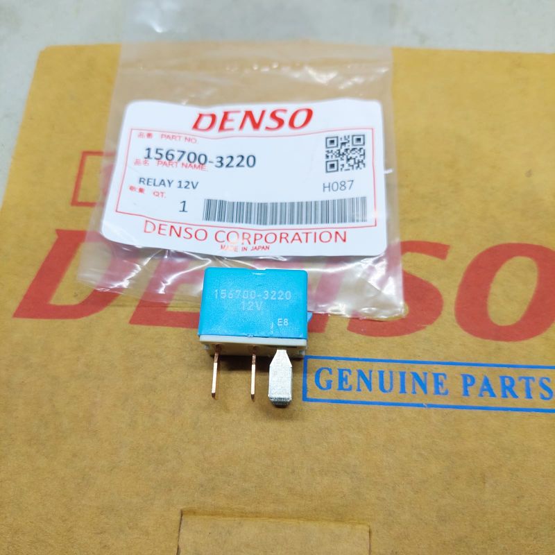 RELAY LAMPU KAKI 4 12VOLT UNIVERSAL DENSO