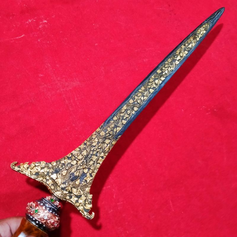 Keris Sepang Kinatah Kamarogan Garap Khusus Alusan