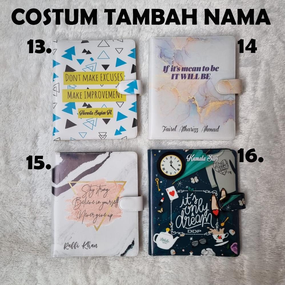 

BINDER PRINTING FREE TAMBAH NAMA SERIES 02 A5 & B5 TERLARISS...,,,,,