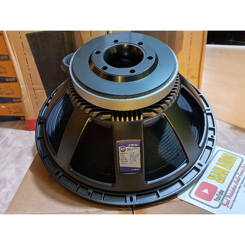 Speaker 18inchi RCF LF18X451 VC4,5" GRADE A