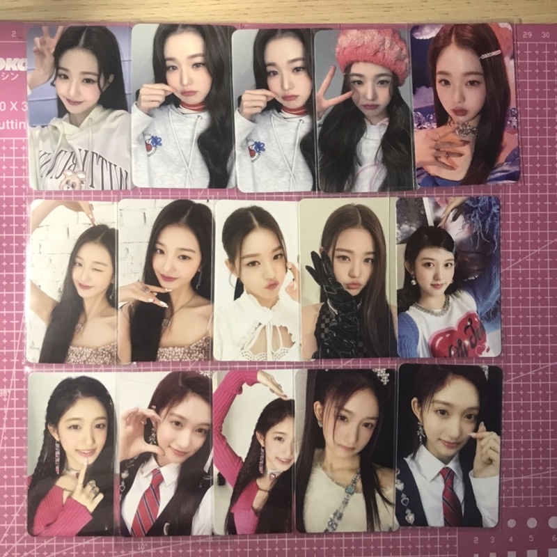 [BACA DESKRIPSI] PC PHOTOCARD WONYOUNG WONY LEESO GAEUL LODI LOVE DIVE KRISH ELEVEN