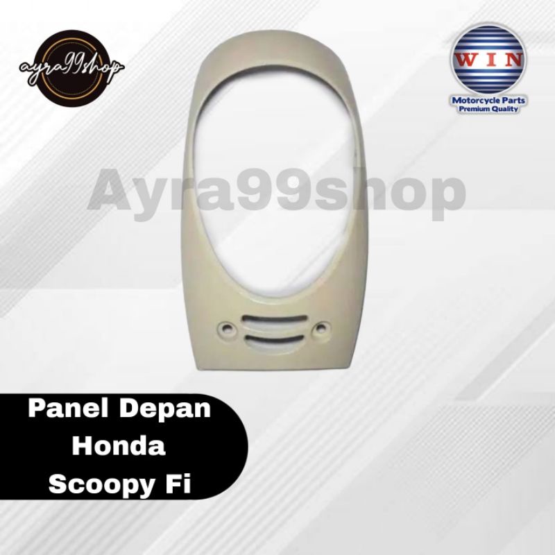 PANEL DASI COVER DADA MOTOR  COVER DEPAN HONDA SCOOPY FI K16 MERK WIN