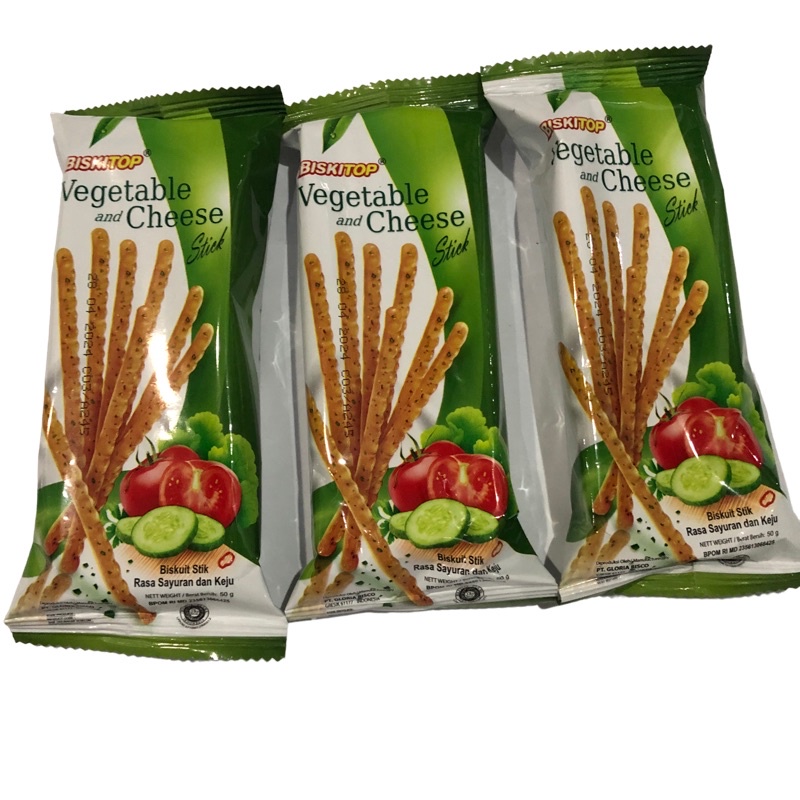 

Biskitop Vegetable and Cheese Stick 50gr