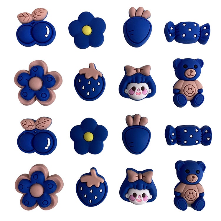 New Charms Crocs Jibbitz Kirby Shrek Sonic Bear Card Dapat Dilepaskan Untuk Aksesoris Sepatu Anak