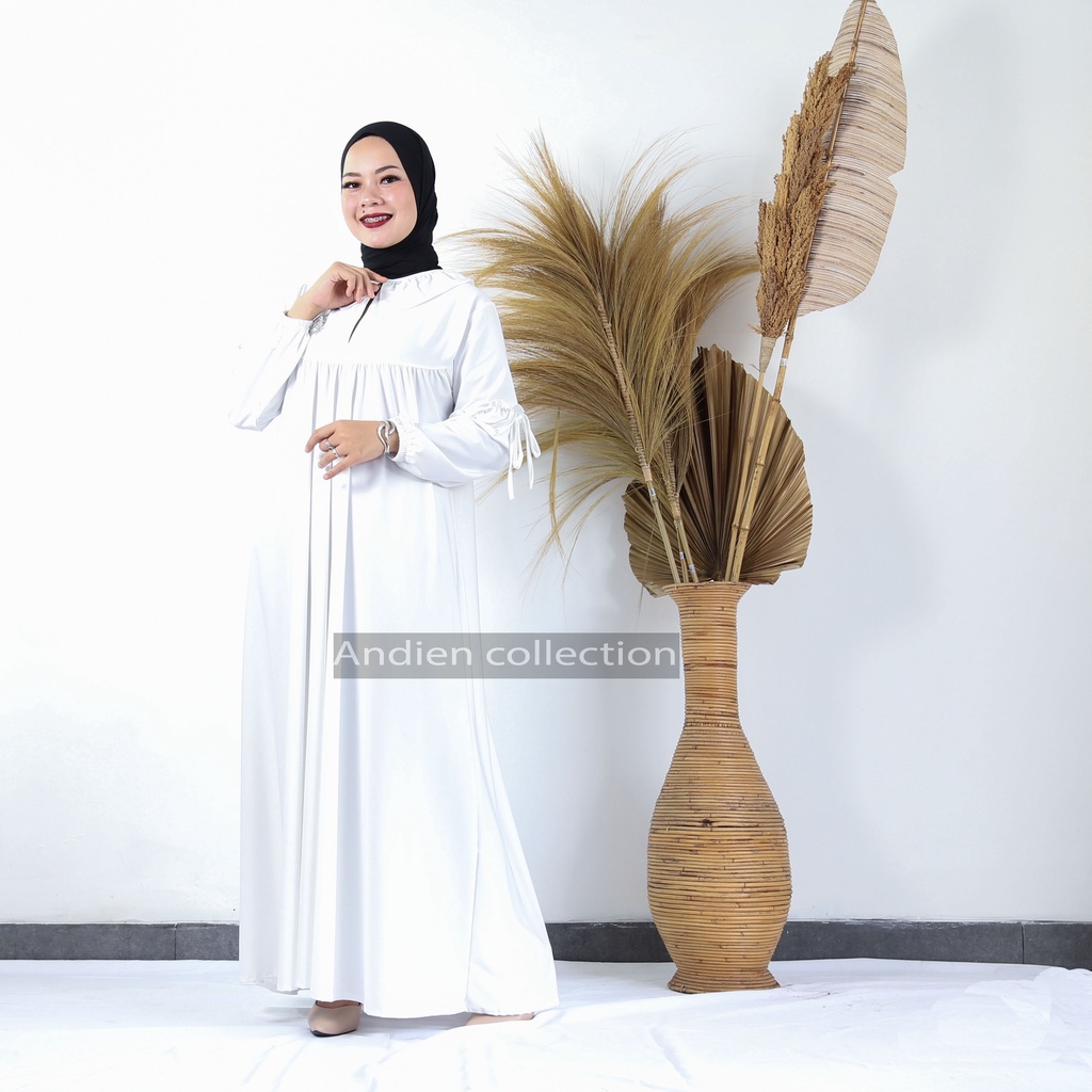 KAMILA DRESS, Gamis panjang Bahan jersey SIZE XL