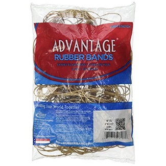 

SCHOOL SMART RUBBER BANDS - SIZE 18 - 3 X 1/16 INCH - 1/4 POUND