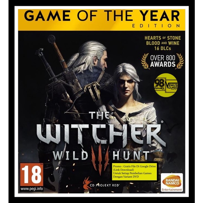 PC Games The Witcher 3 Wild Hunt GOTY Edition