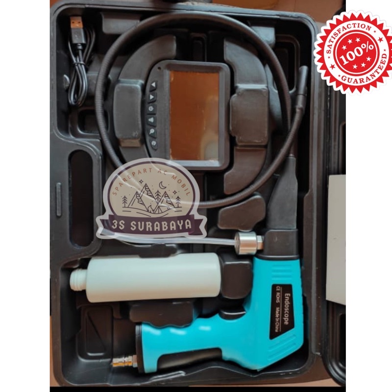 Alat kerja Endoskopi Ac Mobil Check Kebocoran Evaporator