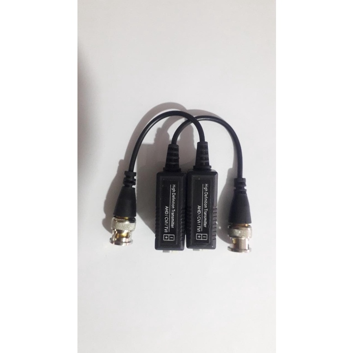Connector Konektor Balun 1CH Passive 1080/2MP Analog/AHD/TVI