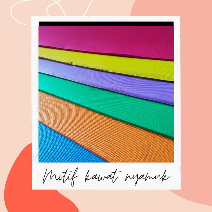 BAYAR DITEMPAT spon eva/matras /karpet 8 mm motif kawat nyamuk /GORDEN JENDELA/GORDEN PINTU/GORDEN B