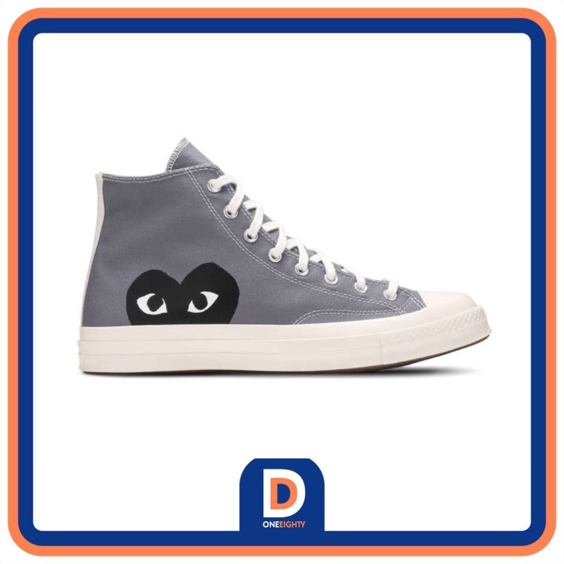 Converse Play CDG High Grey Original