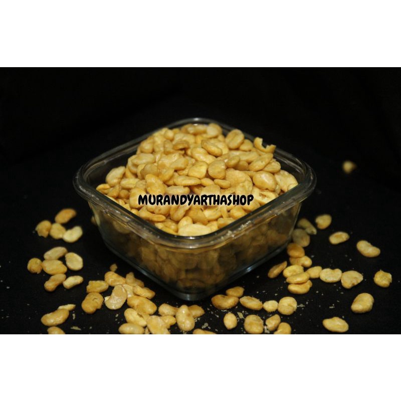 

kacang koro kupas original enak/koro asin kemasan 500gr