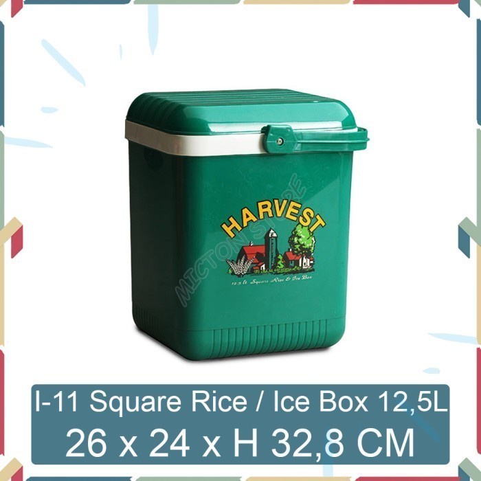 MICTON LION STAR I-11 SQUARE RICE ICE BOX 12,5 L TERMOS NASI ES BATU
