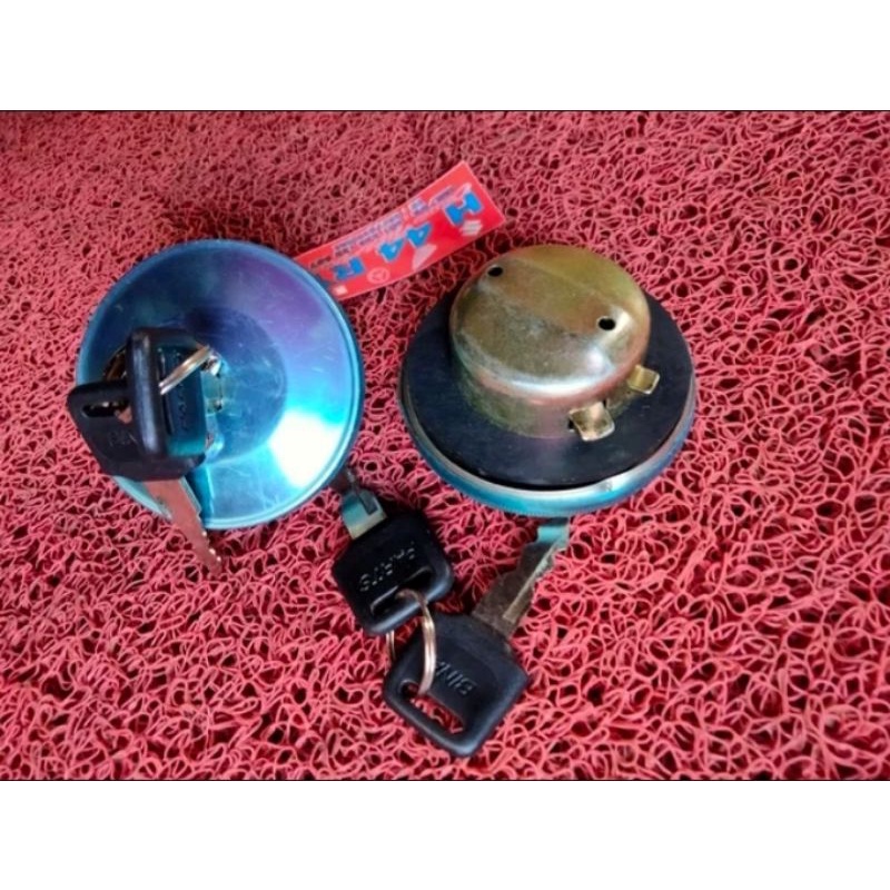 tutup cover tank tangki bensin kunci tengki Yamaha L2 L2g yb L2dx l2s L2super