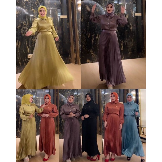 One Set Rok Polos Mewah Shellasukia