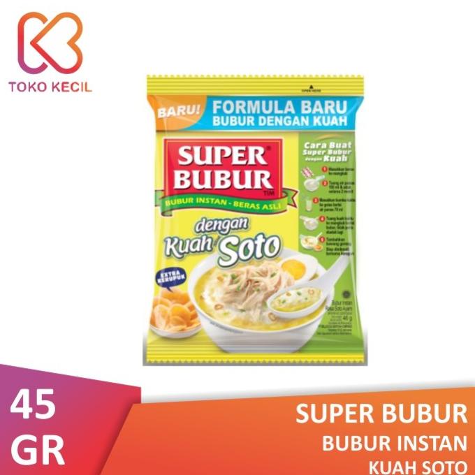

Super Bubur Kuah Soto 46gr