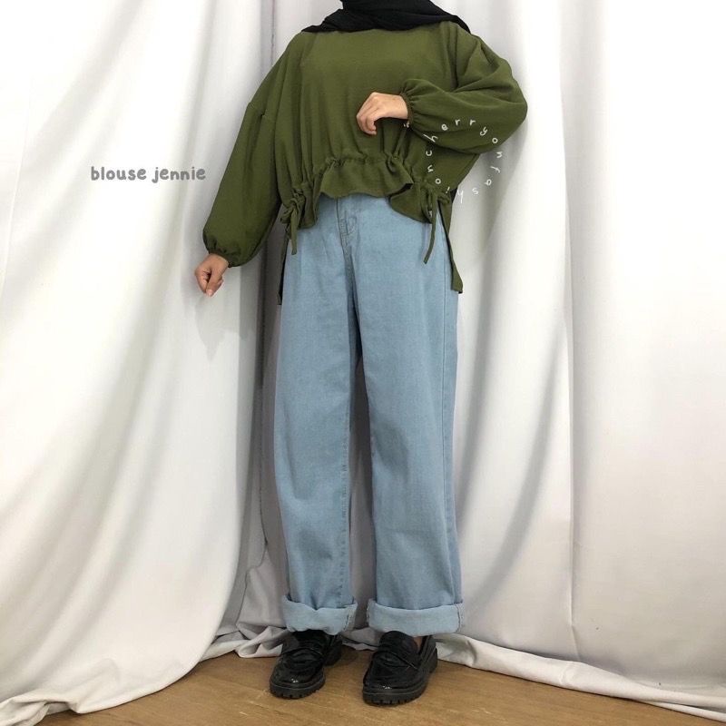 BLOUSE JENNIE CRINKLE AIRFLOW PREMIUM
