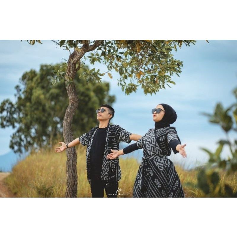 Couple Andini Dress Tenun Toraja Dress Couple Kondangan Dress Prewedding