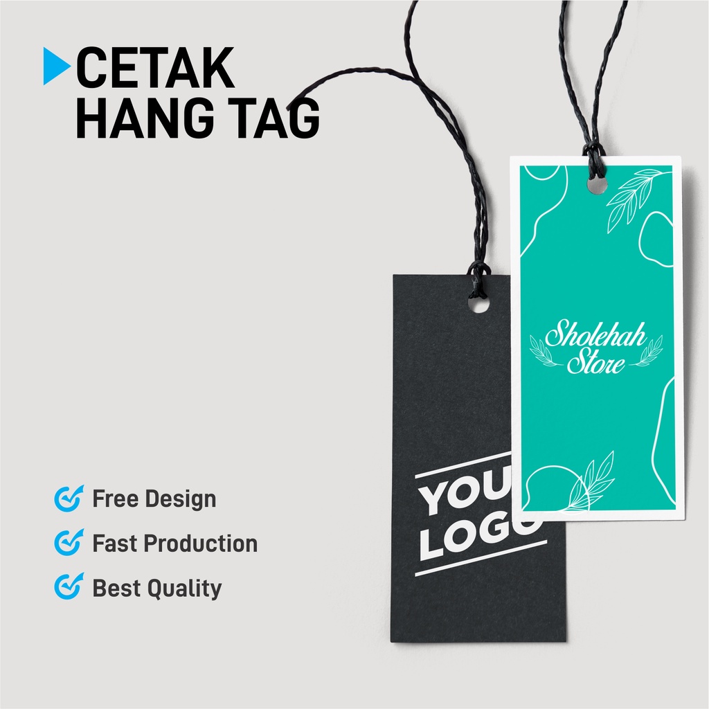 

Hangtag baju hangtag Label hang tag custom