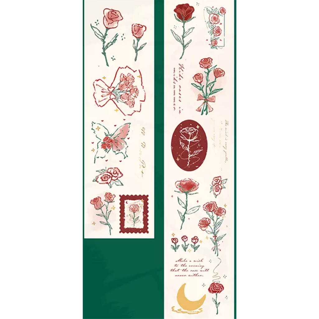 

The Rose Poetry 100cm Washi Sampler