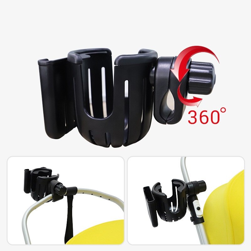 Cup Holder Tempat Botol Gelas Minuman Sepeda Motor Stroller Skuter Scooter Listrik Universal