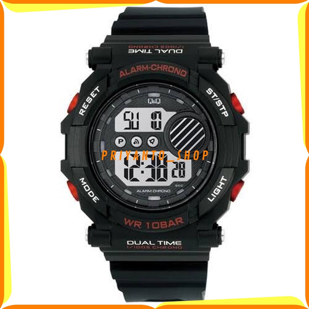 Strap Tali Jam Tangan QQ QNQ Q&amp;Q M136 M 136 Digital Rubber Watch