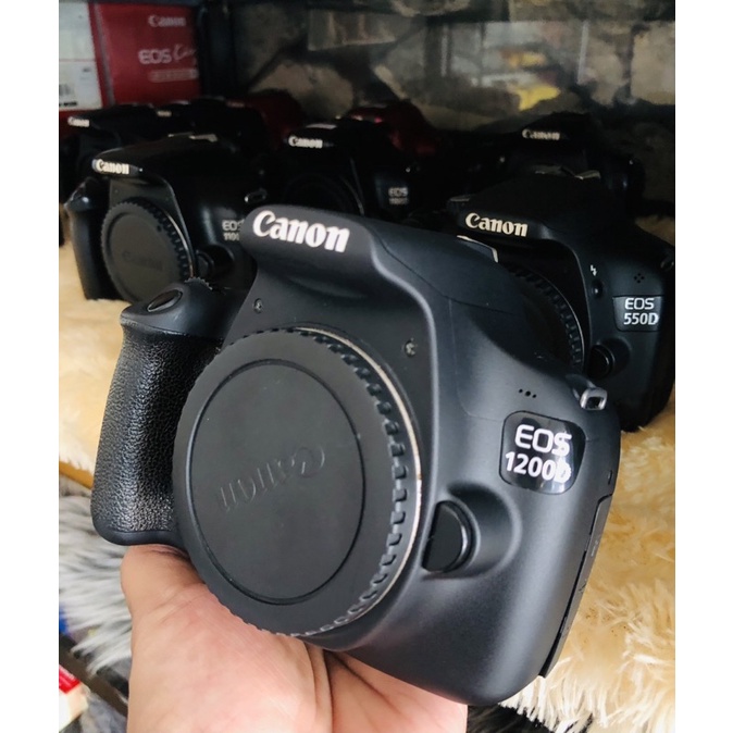 kamera canon eos 1200d body only like new lengkap box