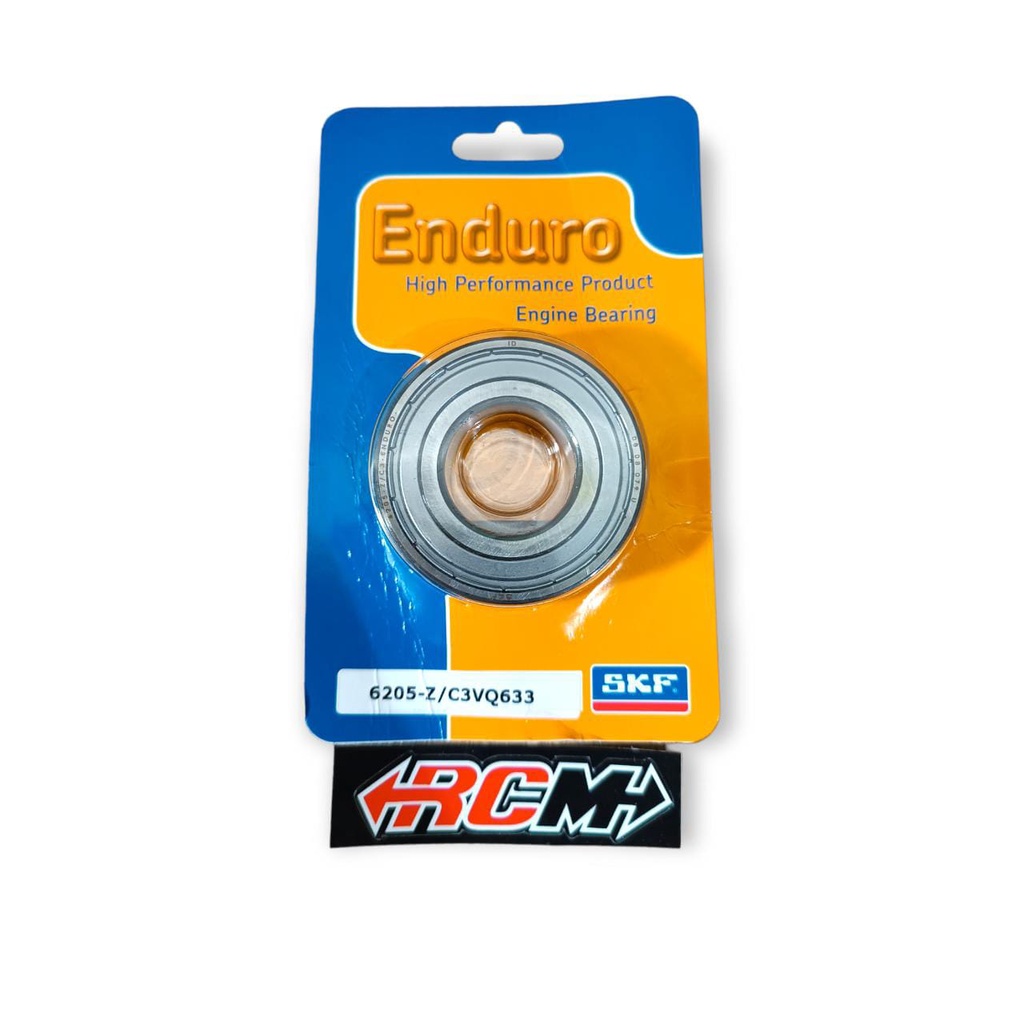 HARGA PER BIJI BEARING LAKER LAHER KRUK AS ENDURO C3 FIZR SATRIA 2 TAK C3 6205 TUTUP BESI TUTUP 1 ORI ENDURO ASLI