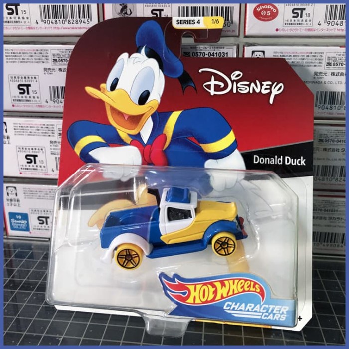 Hotwheels Character Cars Disney Donald Duck
