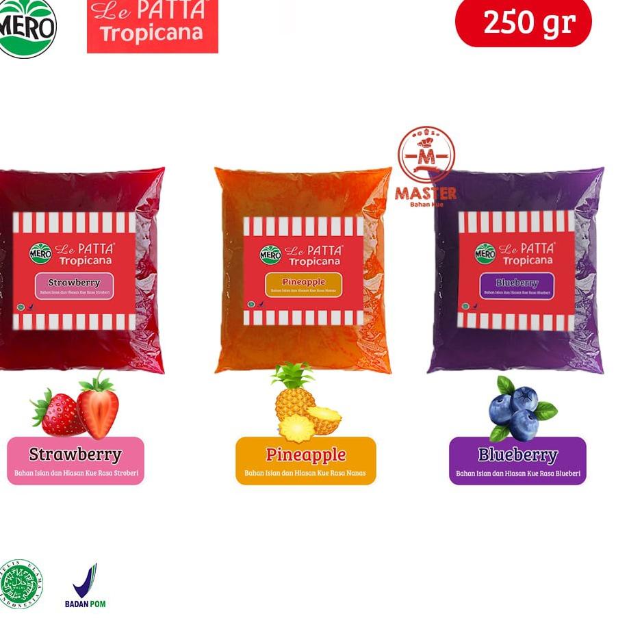 

づ Mero Le Patta Tropicana Filling / Topping Roti [250 gr] GB21