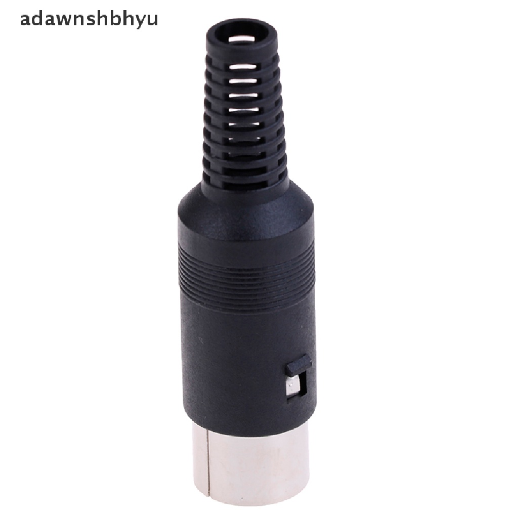Adawnshbhyu Din plug 13pin male Konektor Adaptor audio Sebaris Untuk atari st ken icom ID