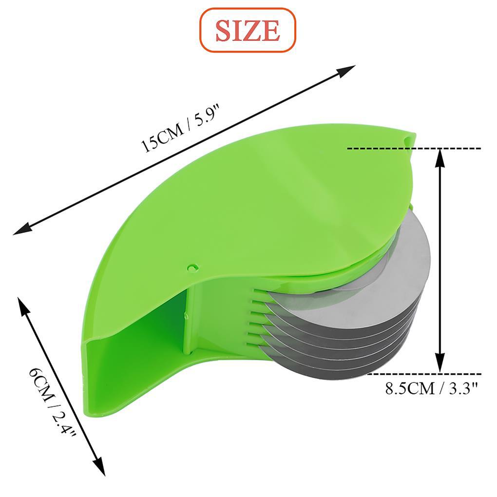 Green Onion Roller Slicer Rumah Tangga Ukuran Kecil Sederhana Manual Pengiris Penggiling Sayuran Aksesori Dapur Makanan Bumbu Mincer