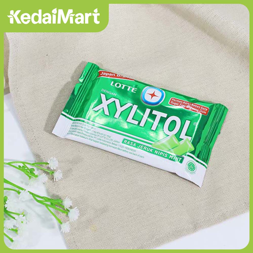 

Lotte Xylitol Gum Blister Lime Mint Botol 11.6 Gram