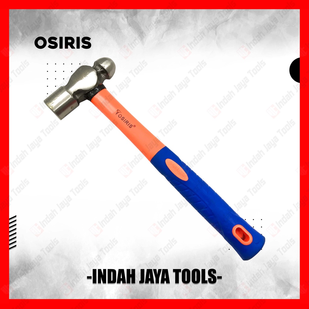 OSIRIS Palu Konde Gagang Fiber 1 LB 16 OZ Martil Bulat Hammer