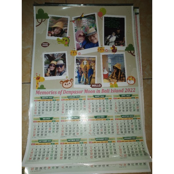 

Kalender Dinding 1-6 lembar