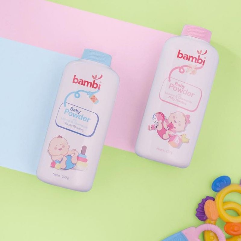 Bambi Baby Powder 100g - Bedak Bayi