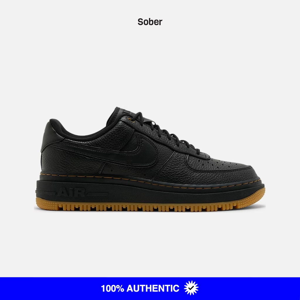 Nike Air Force 1 Luxe Black Gum